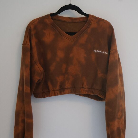 Alphalete HCTS Cropped Sweater | Women's Medium | Penny - Picture 3 of 4